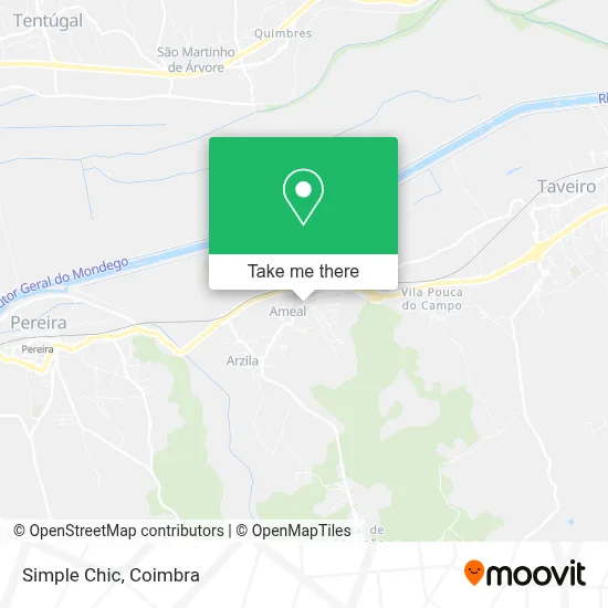 Simple Chic mapa
