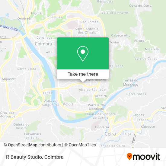 R Beauty Studio mapa