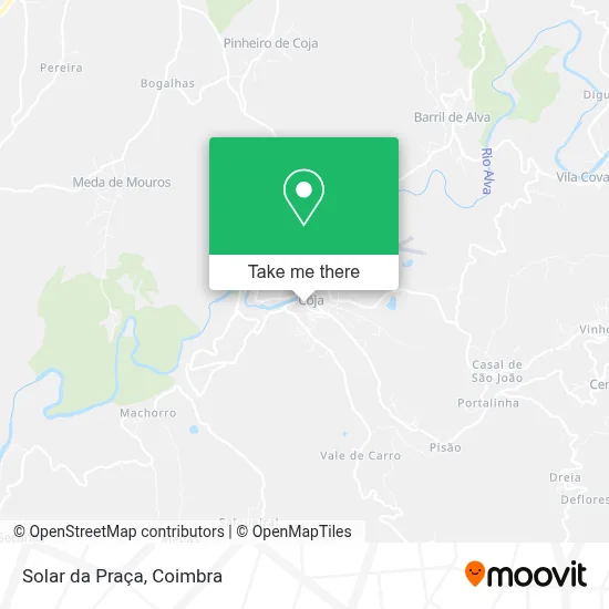 Solar da Praça map