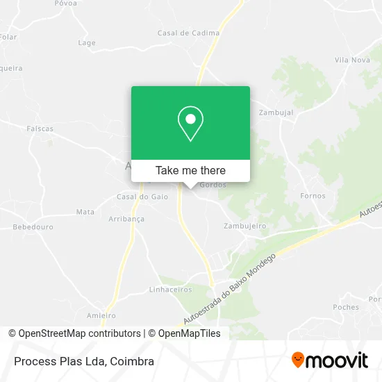 Process Plas Lda map