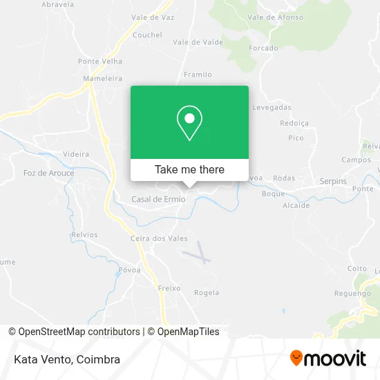 Kata Vento map