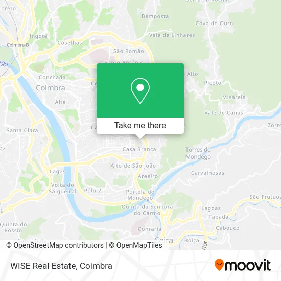 WISE Real Estate map
