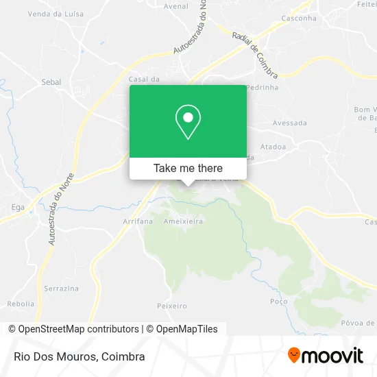 Rio Dos Mouros map