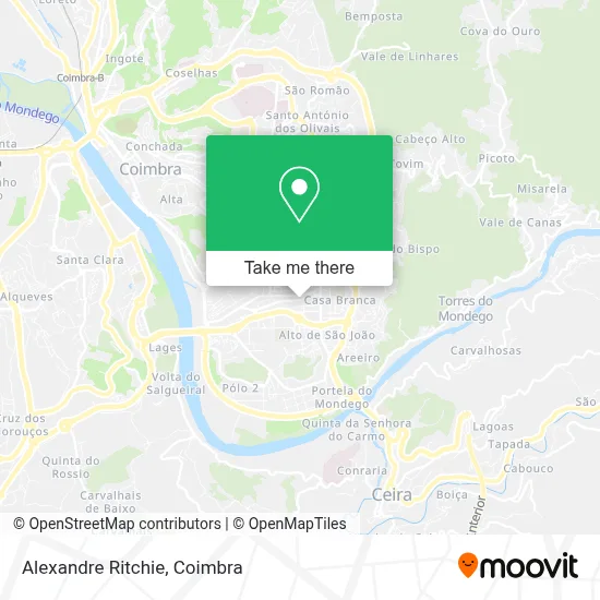 Alexandre Ritchie map