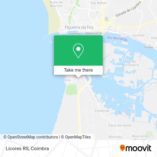 Licores RS map