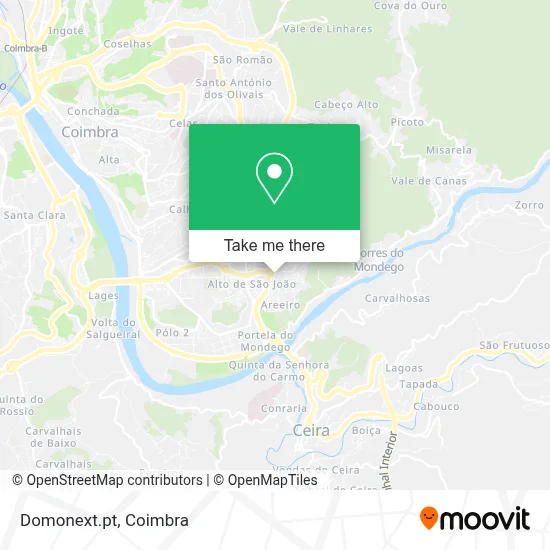 Domonext.pt map