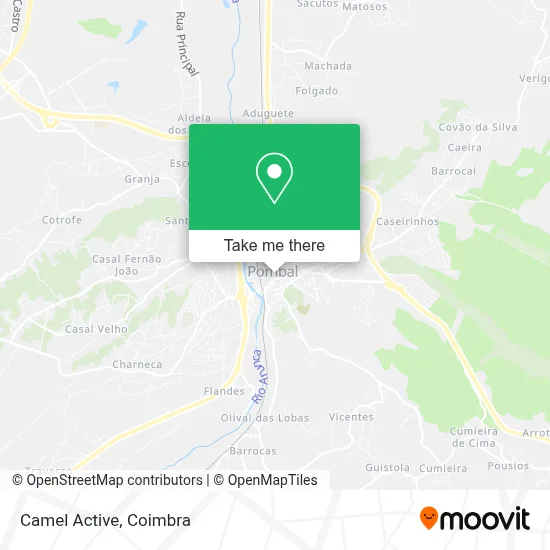 Camel Active map
