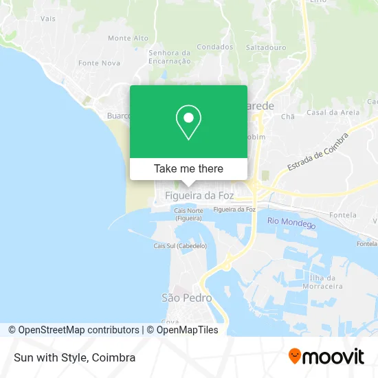 Sun with Style map