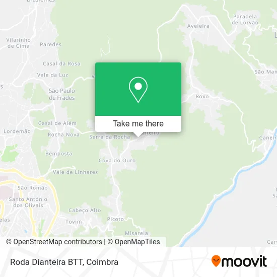 Roda Dianteira BTT map