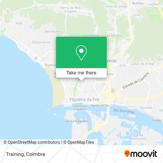 Training map
