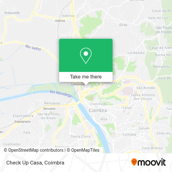 Check Up Casa map