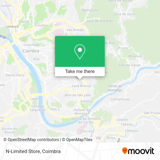 N-Limited Store map