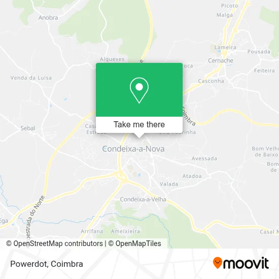 Powerdot map