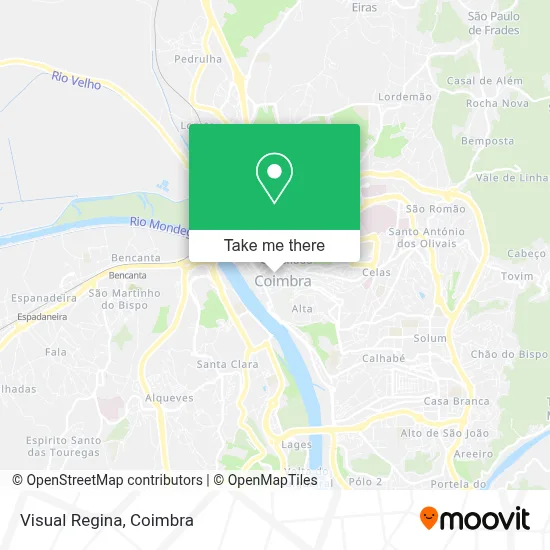 Visual Regina map