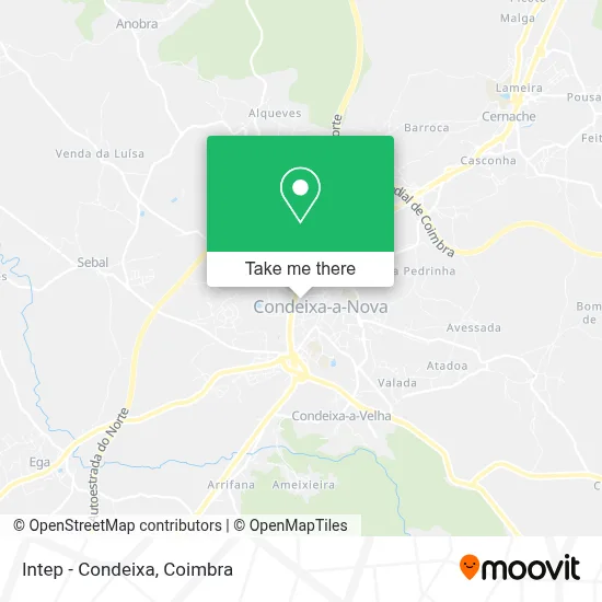 Intep - Condeixa map