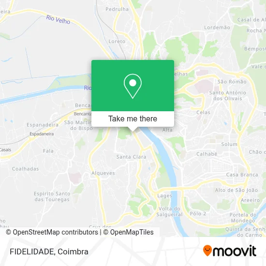 FIDELIDADE map