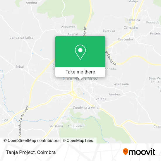 Tanja Project map