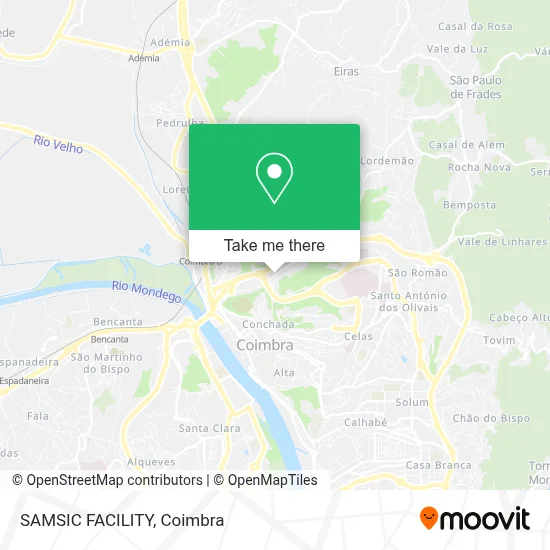 SAMSIC FACILITY map