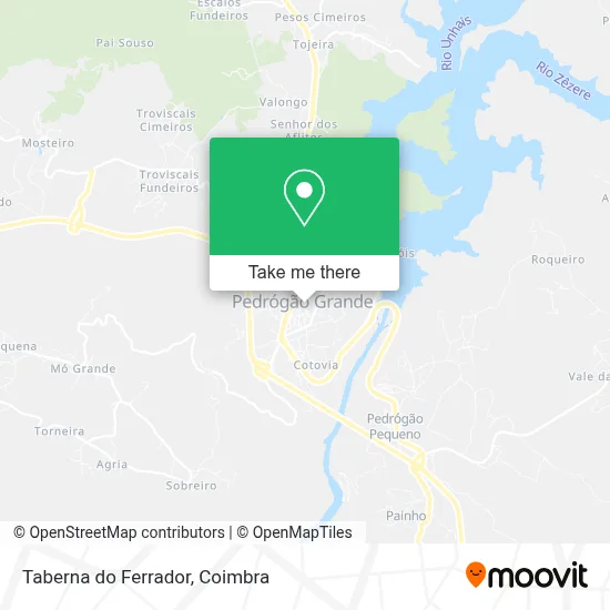 Taberna do Ferrador map