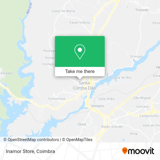 Inamor Store map