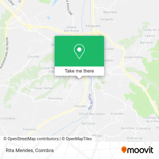 Rita Mendes map