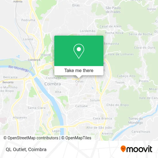 QL Outlet map