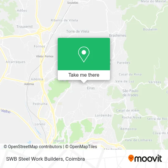 SWB Steel Work Builders map
