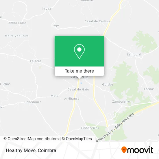 Healthy Move map