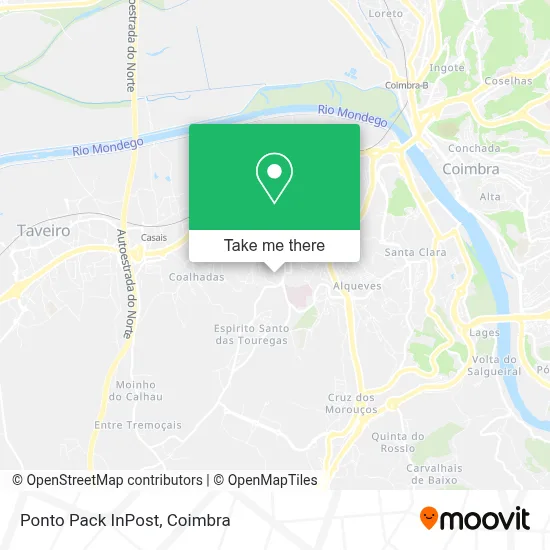 Ponto Pack InPost map