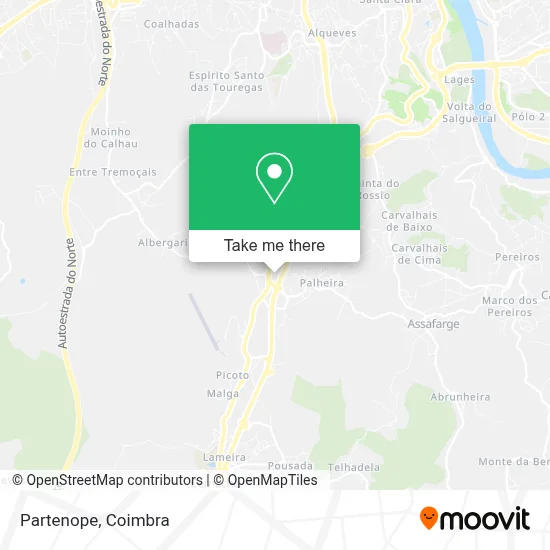Partenope map