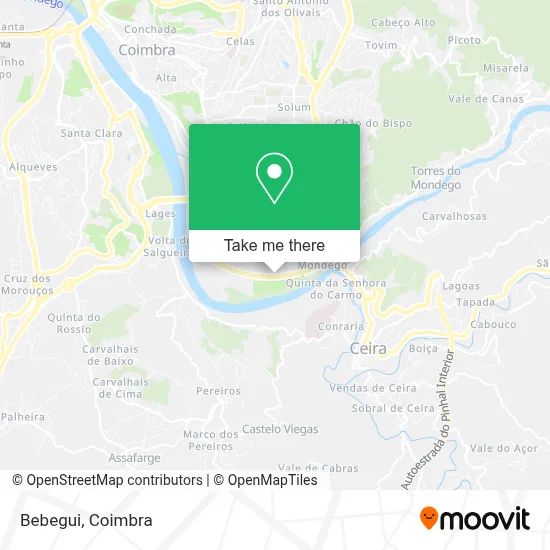 Bebegui map