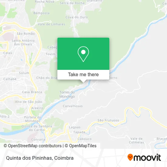 Quinta dos Pininhas map