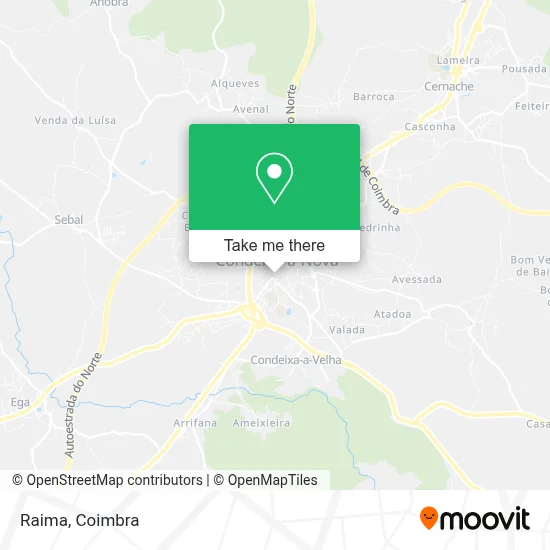 Raima mapa