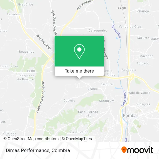 Dimas Performance map