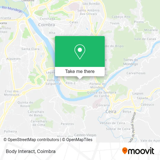 Body Interact map