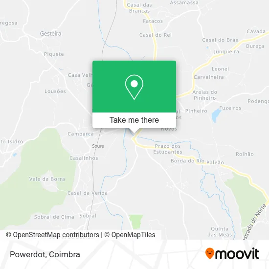Powerdot map