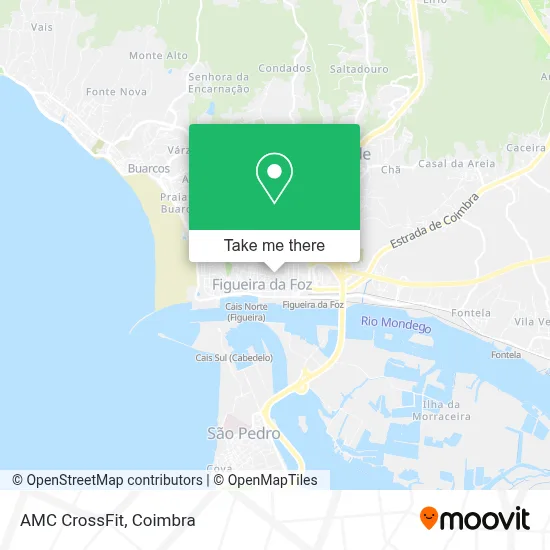 AMC CrossFit map