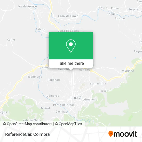 ReferenceCar map