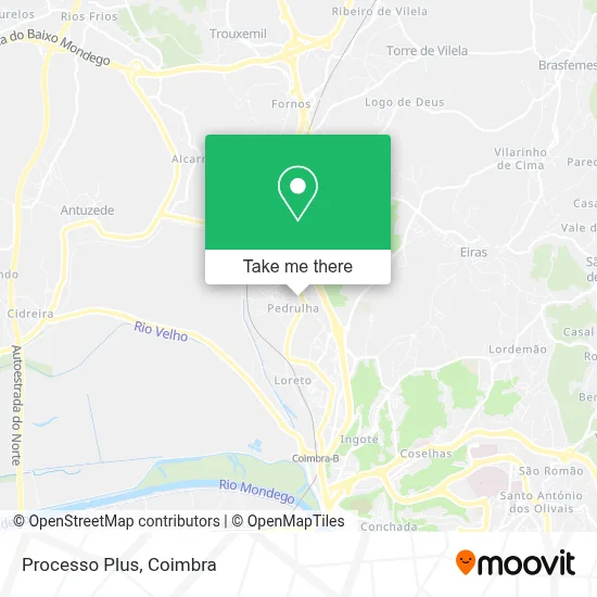 Processo Plus map
