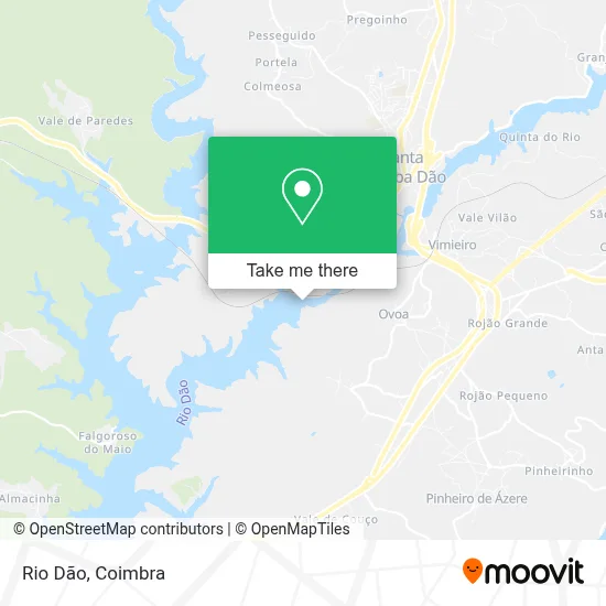 Rio Dão map