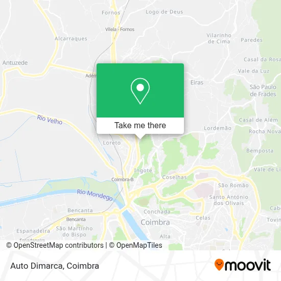 Auto Dimarca map