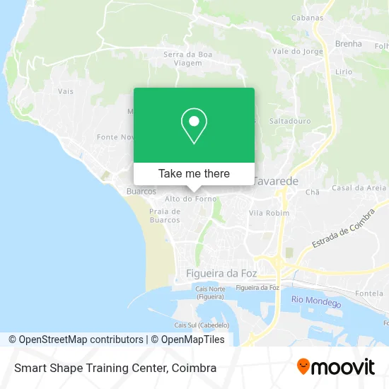 Smart Shape Training Center map