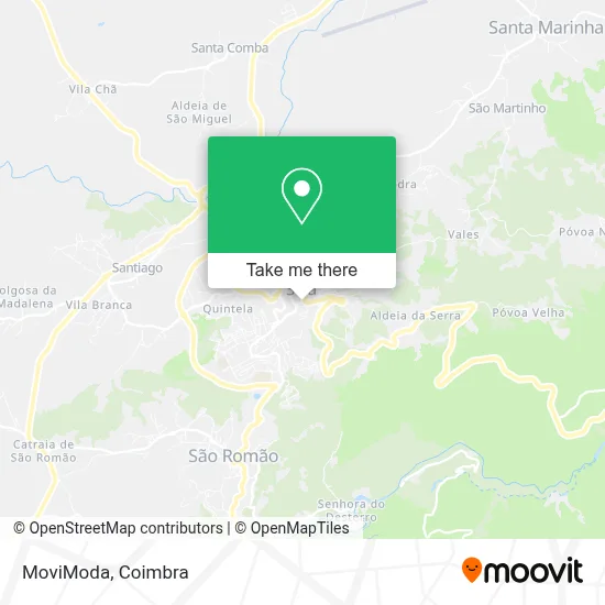 MoviModa map