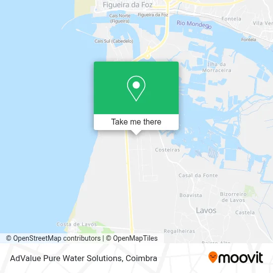 AdValue Pure Water Solutions map