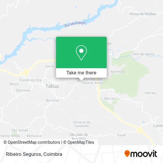 Ribeiro Seguros map