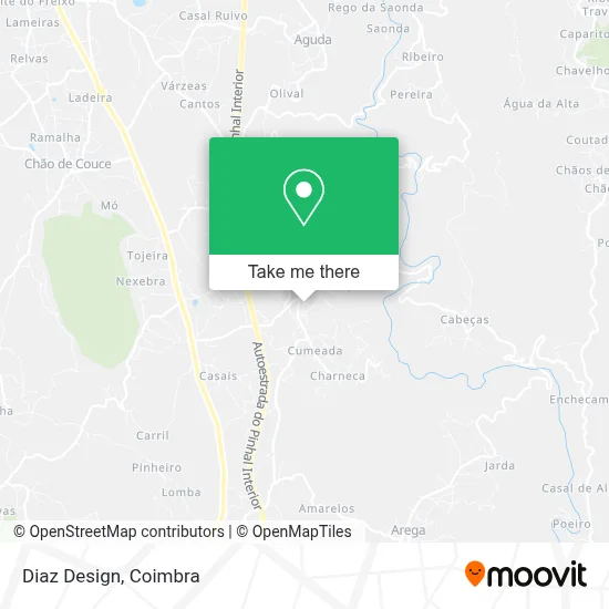 Diaz Design map