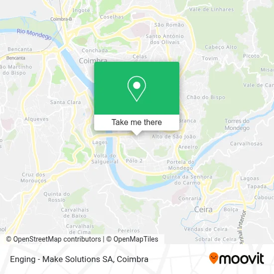 Enging - Make Solutions SA map