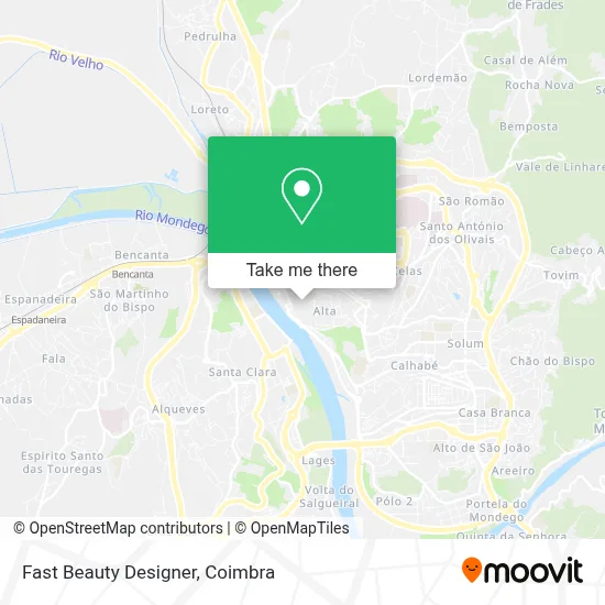 Fast Beauty Designer map