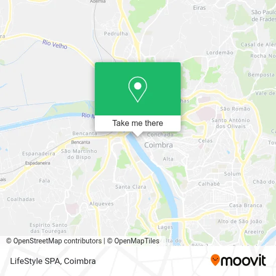 LifeStyle SPA map