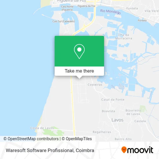 Waresoft Software Profissional map